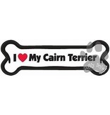 Imagine This I Love My Cairn Terrier Bone Magnet