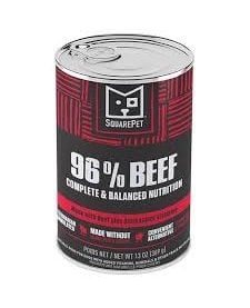 SquarePet  96% Beef 13 oz