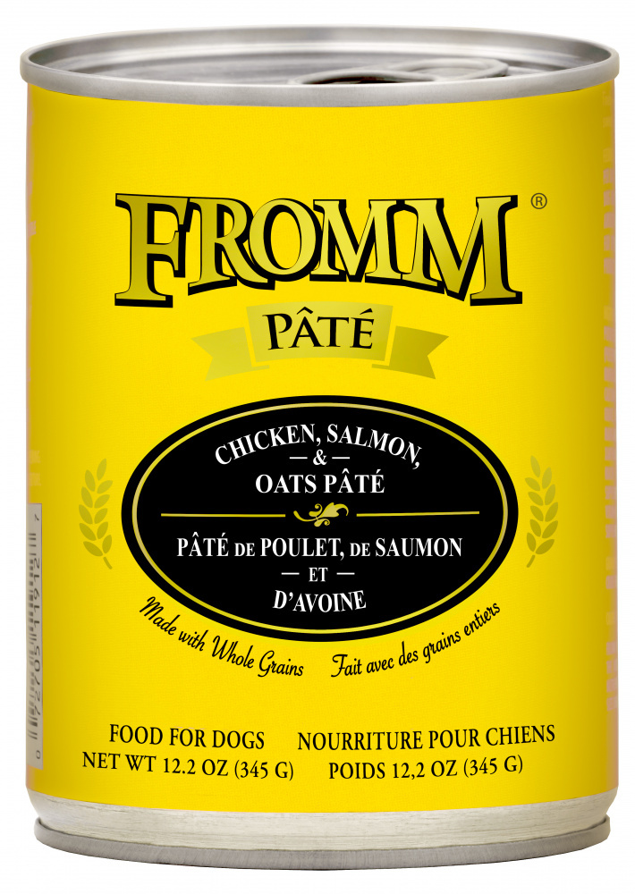 Fromm Family Foods LLC Fromm Chicken, Salmon & Oat Pate 12 oz