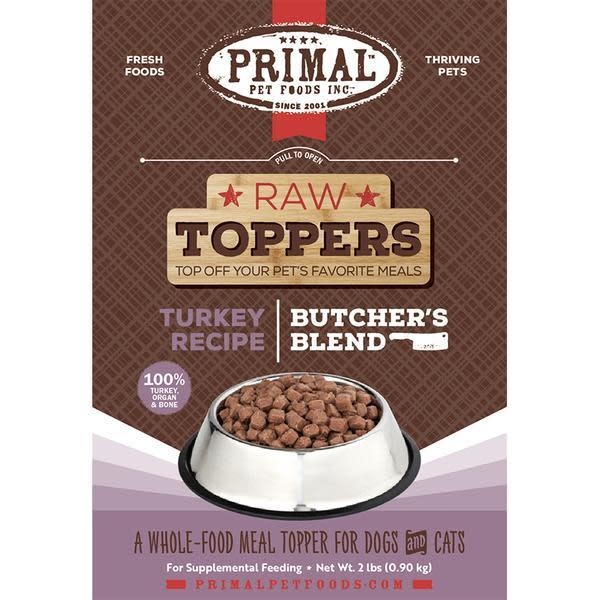 Primal Pet Foods Primal Turkey Butcher Blend 2 lb
