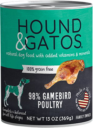 Hound & Gatos Hound & Gatos Dog Gamebird 13oz