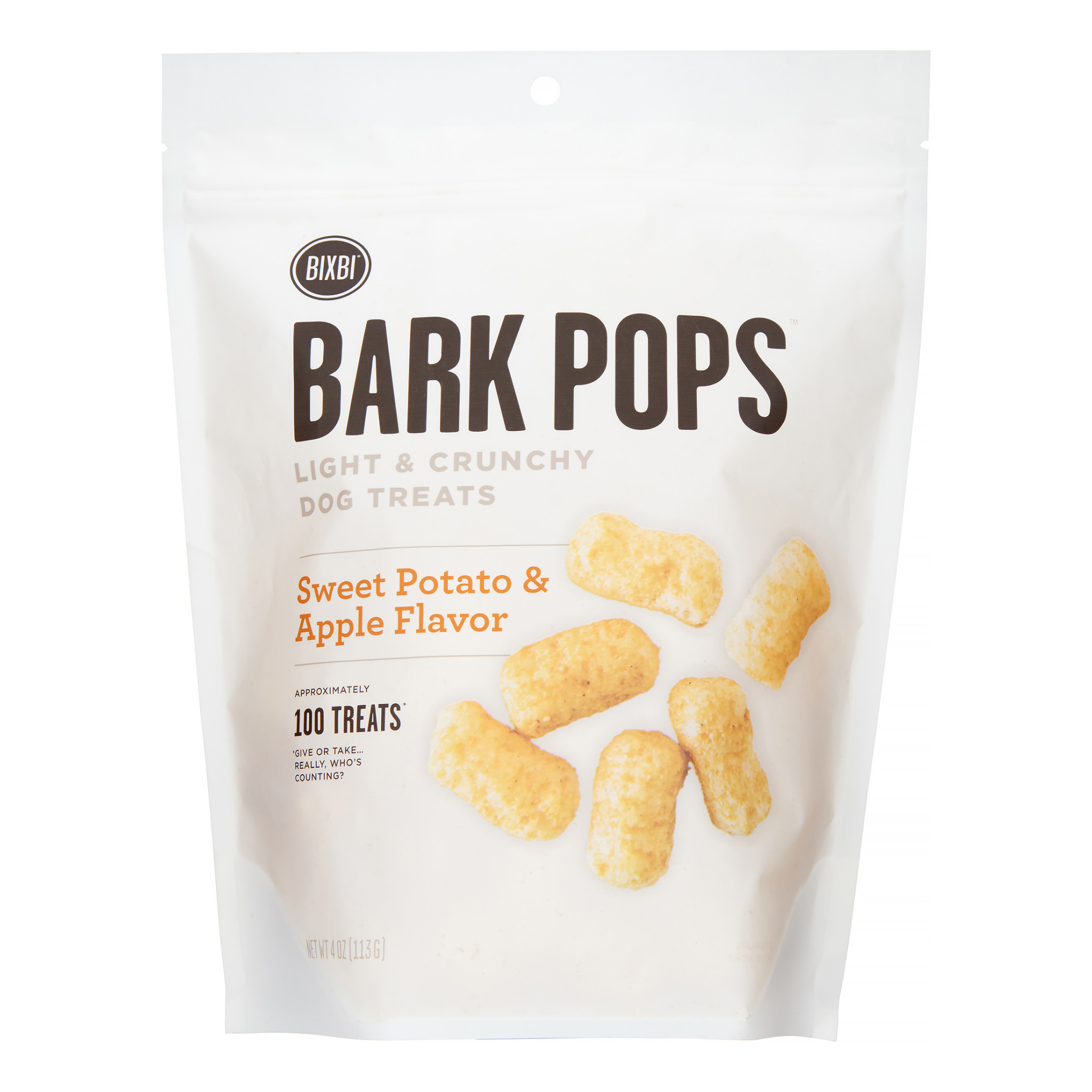 Bixbi Bixbi Bark Pops Sweet Potato & Apple 4 oz