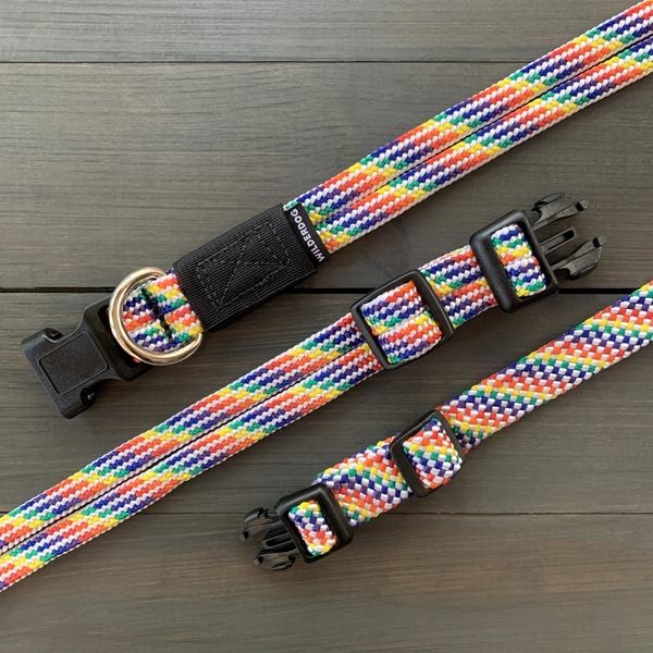 Wilderdog Wilderdog Collar Rainbow LG