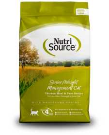 NutriSource Cat Senior Weight Management 6.6lb