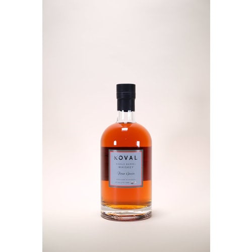 Koval, Four Grain Single Barrel Whiskey, 750ml
