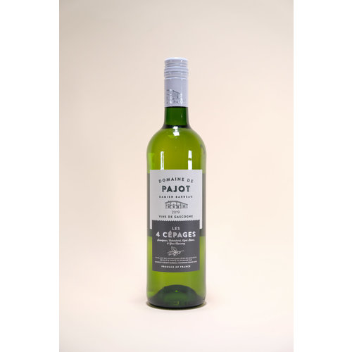 Domaine de Pajot, Les 4 Cepages, Cotes de Gascogne, 2019, 750 ml Domaine de Pajot, Les 4 Cepages, Cotes de Gascogne, 2019, 750 ml