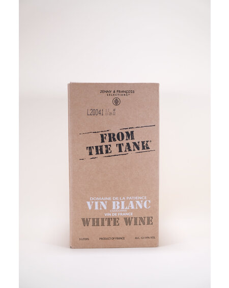 Domaine de la Patience, From the Tank, Chardonnay, NV, 3L BOX
