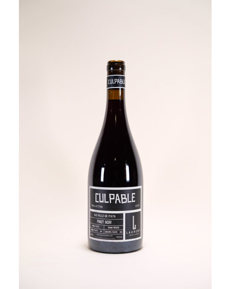 Laurent Family Vineyard Laurent Family Vineyard, Culpable, Pinot Noir, 2025, 750ml Laurent Family Vineyard Laurent Family Vineyard, Culpable, Pinot Noir, 2025, 750ml