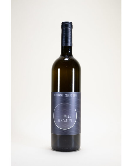 Herzanovi,  Veltlínské Zelené, 2019, 750mL