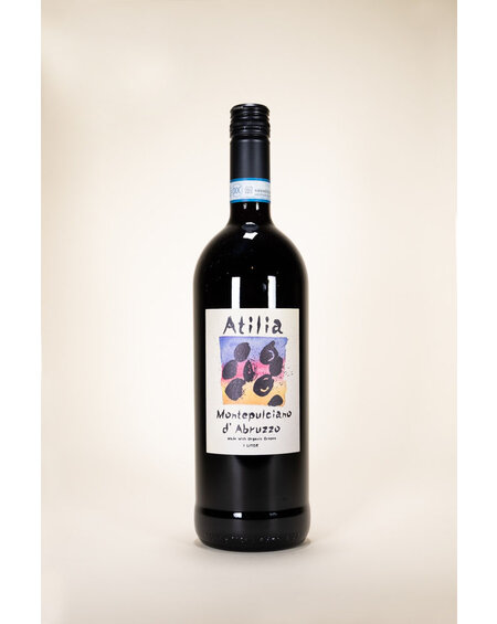 Atilia Atilia Montepulciano d'Abruzzo Red, 2023, 1L