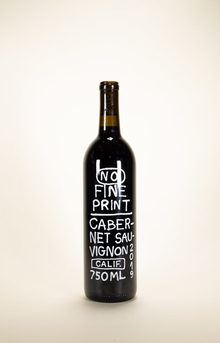 No Fine Print, Cabernet Sauvignon, 2019, 750 ml