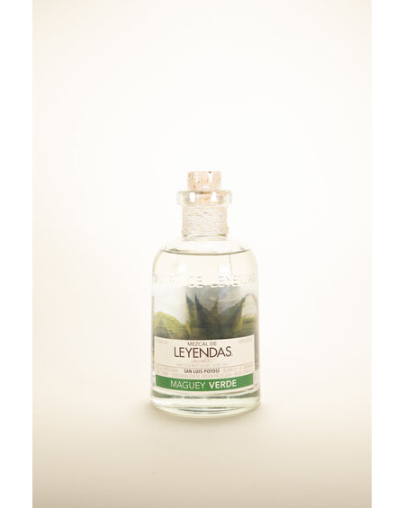 Mezcal de Leyendas, San Luis Potosi, Maguey Verde, 750 ml