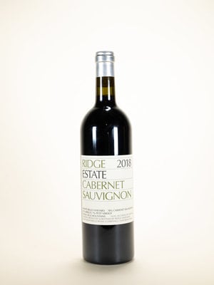 Ridge, Cabernet Sauvignon, Estate, 2018, 750ml