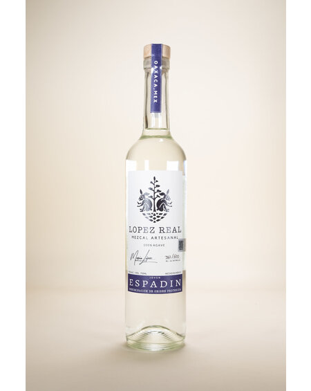 Lopez Real Mezcal, Espadin, 750ml