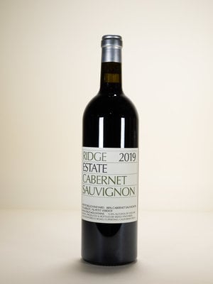 Ridge, Cabernet Sauvignon, Estate, 2019, 750ml