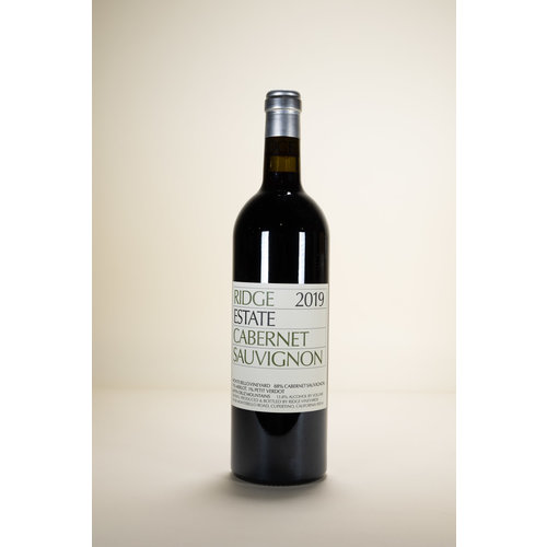 Ridge, Cabernet Sauvignon, Estate, 2019, 750ml