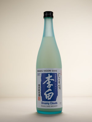 Rihaku Shuzo, Dreamy Clouds, Nigori Tokubetsu Junmai Sake, 720ml