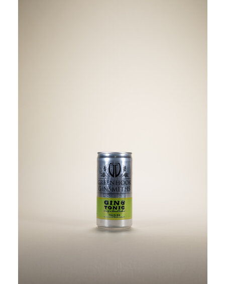 Greenhook Ginsmiths, Gin & Tonic Can, 200mL Greenhook Ginsmiths, Gin & Tonic Can, 200mL