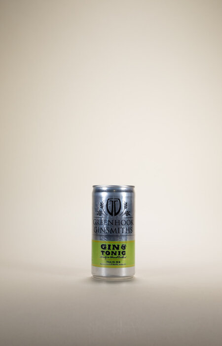 Greenhook Ginsmiths, Gin & Tonic Can, 200mL