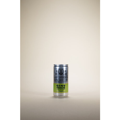 Greenhook Ginsmiths, Gin & Tonic Can, 200mL Greenhook Ginsmiths, Gin & Tonic Can, 200mL