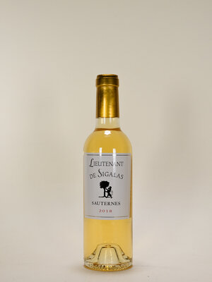 Lieutenant De Sigalas, Sauternes, 2018, 375 ml