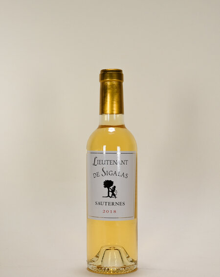 Lieutenant De Sigalas, Sauternes, 2018, 375 ml