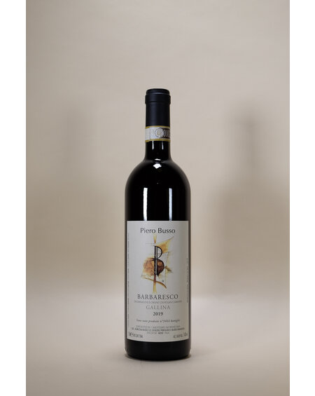 Piero Busso, Barbaresco, Gallina, 2019, 750ml Piero Busso, Barbaresco, Gallina, 2019, 750ml