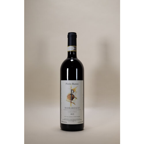 Piero Busso, Barbaresco, Gallina, 2019, 750ml Piero Busso, Barbaresco, Gallina, 2019, 750ml