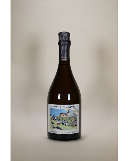 Champagne Chavost, Blanc D'Assemblage, Brut Nature, 2022, 750 ml