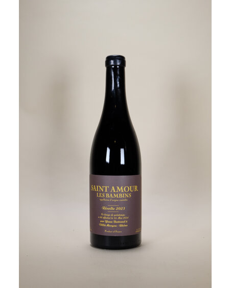 Yann Bertrand, Saint Amour Les Bambins, 2023, 750 ml