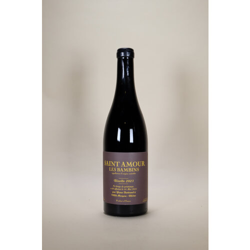Yann Bertrand, Saint Amour Les Bambins, 2023, 750 ml Yann Bertrand, Saint Amour Les Bambins, 2023, 750 ml