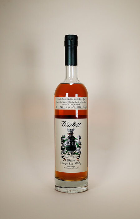 Willett Family Estate,  Small Batch, Straight Rye Whiskey, 750 ml