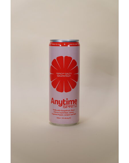 Anytime Spirits Anytime Spritz: *Spicy* Salty Grapefruit