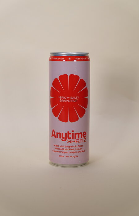 Anytime Spirits Anytime Spritz: *Spicy* Salty Grapefruit
