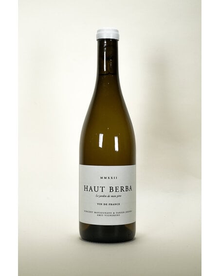 Fabien Jouves, Haut Berba, VDF White, 2022, 750 ml