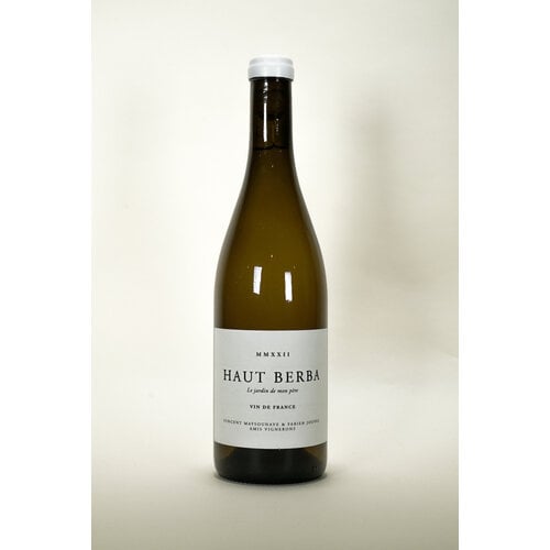 Fabien Jouves, Haut Berba, VDF White, 2022, 750 ml Fabien Jouves, Haut Berba, VDF White, 2022, 750 ml