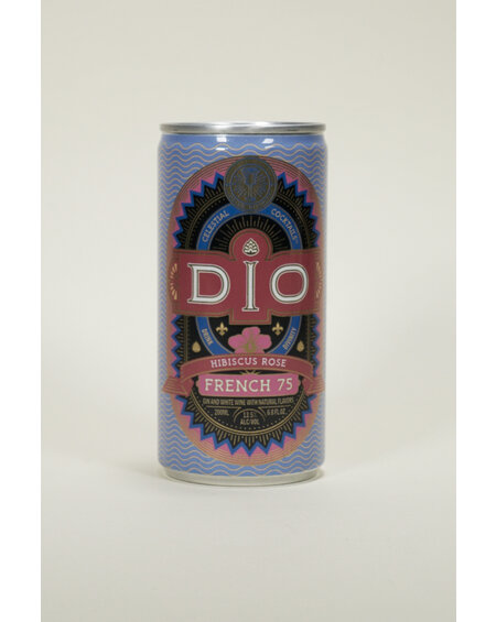 Dio Dio: Hibiscus Rose French 75 [canned cocktail]