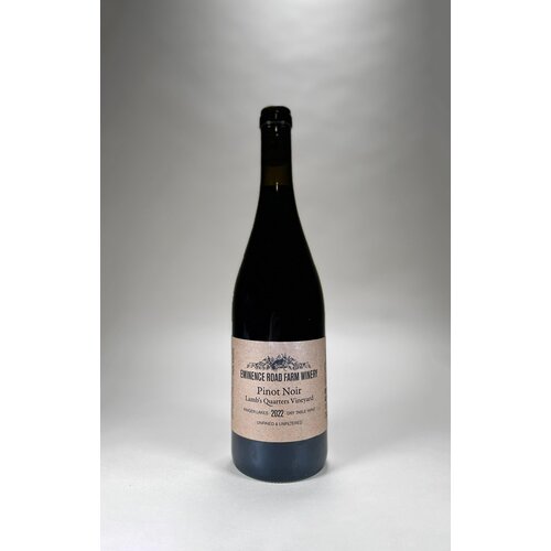 Eminence Road Eminence Road, Pinot Noir, Lamb's Quarter Vineyard, 2022, 750ml Eminence Road Eminence Road, Pinot Noir, Lamb's Quarter Vineyard, 2022, 750ml