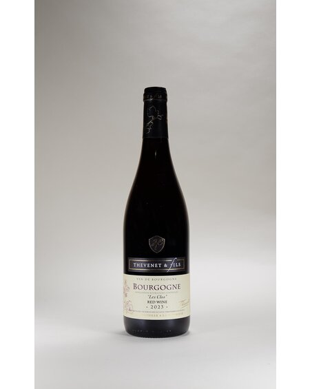 Thevenet & FIls, Bourgogne Rouge, Les Clos, 2024, 750 ml Thevenet & FIls, Bourgogne Rouge, Les Clos, 2024, 750 ml
