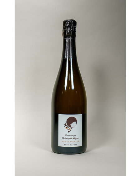 Champagne Christophe Mignon, Blanc de Noir, ADN de Meunier, Brut Nature, NV, 750ml