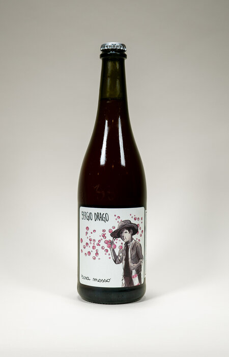 Sergio Drago, Rosa Mosso, Sparkling Rose, 2023, 750 ml