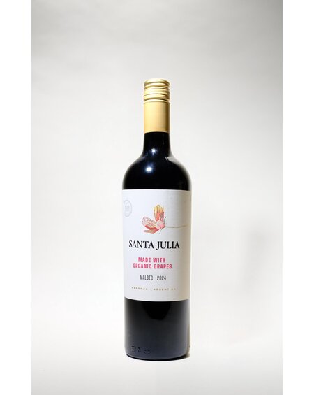 Santa Julia, Organic Malbec, 2024, 750 ml Santa Julia, Organic Malbec, 2024, 750 ml