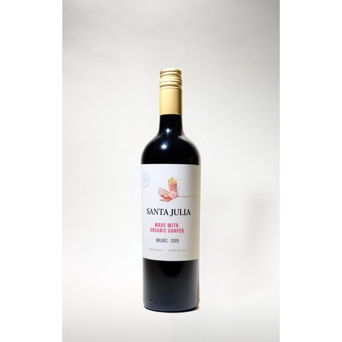 Santa Julia, Organic Malbec, 2024, 750 ml Santa Julia, Organic Malbec, 2024, 750 ml
