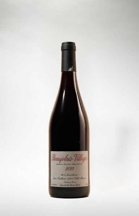 Jean Foillard Jean Foillard, Beaujolais Village, 2023, 750 ml Jean Foillard Jean Foillard, Beaujolais Village, 2023, 750 ml