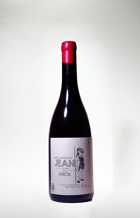 Julien Crinquand, Les Canons du Jean, Arbois Le Rouge, PN TR PS, 2024, 750 ml Julien Crinquand, Les Canons du Jean, Arbois Le Rouge, PN TR PS, 2024, 750 ml