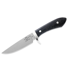 White River White River Sendero Classic Black Burlap Micarta (WRJF-SC-BBL)