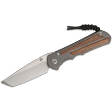 Chris Reeve Knives Chris Reeve Large Inkosi Inlay Micarta Canvas Natural Tanto (LIN-1046)