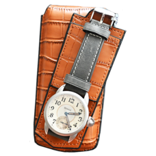 Richard Paige RPaige 1904 Elgin "Wrocket" Titanium w/ Antique Military Dial