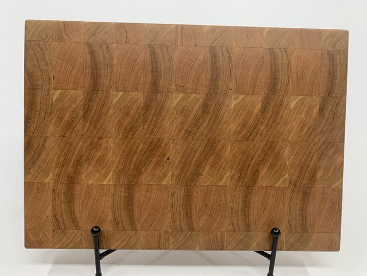 DMW Ltd. Handcrafted Cherry Wood Endgrain Cutting Board (123CHERRY)