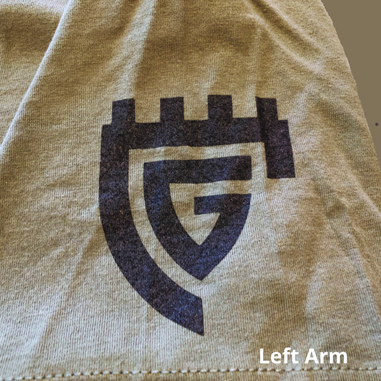 CastleGate CastleGate T-Shirt #StaySharp Army Green (M)